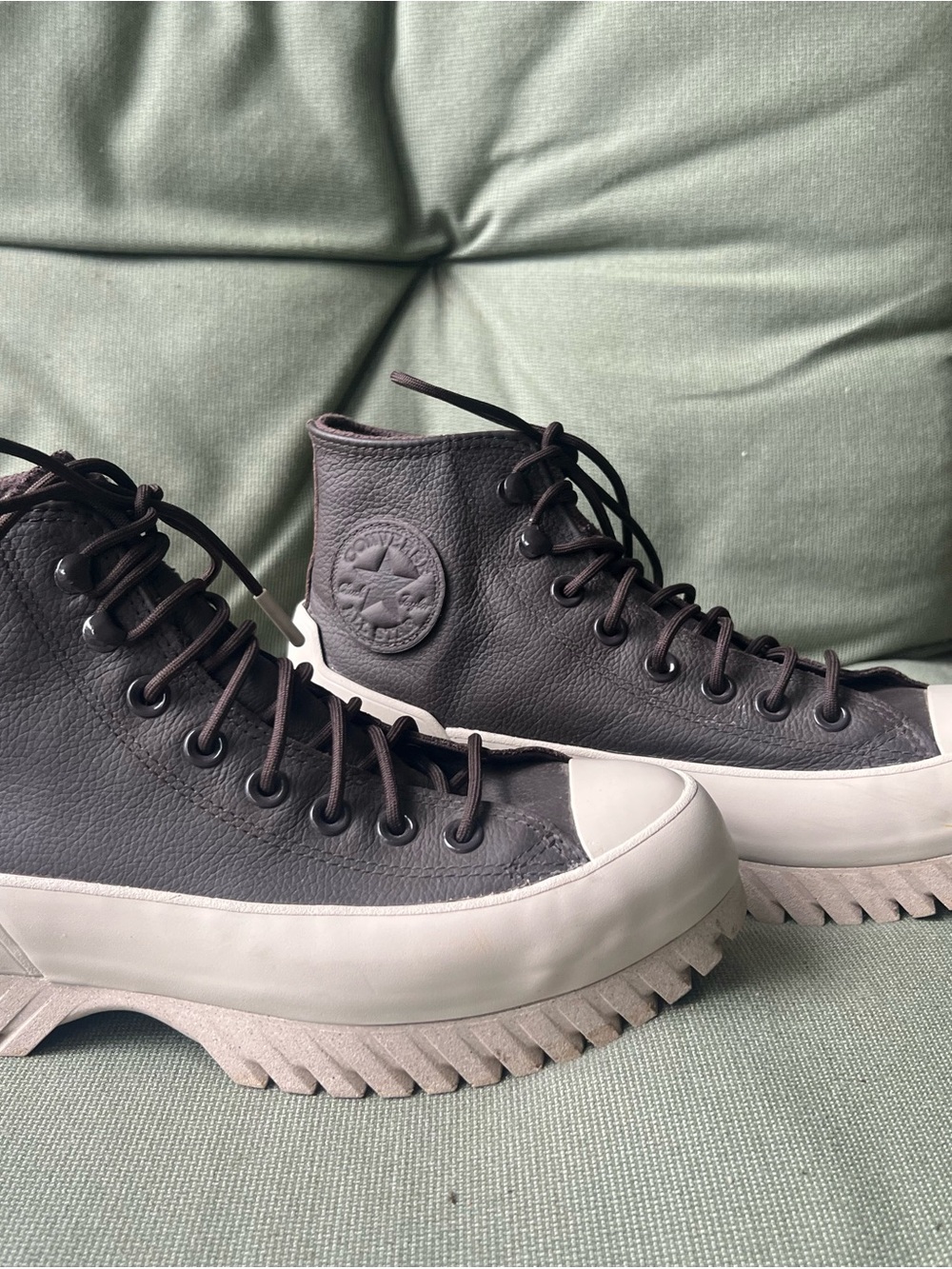 Converse Chuck Taylor All Star Lugged 2.0 Counter Climate High 'Velvet Brown' - Picture 2 of 10